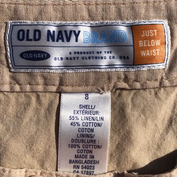 Old Navy Just Below the Waist brown skirt size 8 - Picture 5 of 5